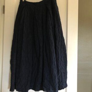 H+ Hannoh Wessel Full Indigo Navy Blue Skirt